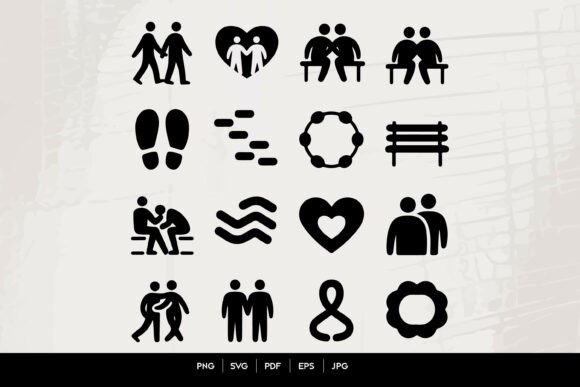 Download Human Connection and Support Icons Set - Premium Resources
