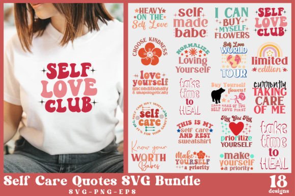 Download Self Care Quotes SVG Bundle - Self care quotes Collection