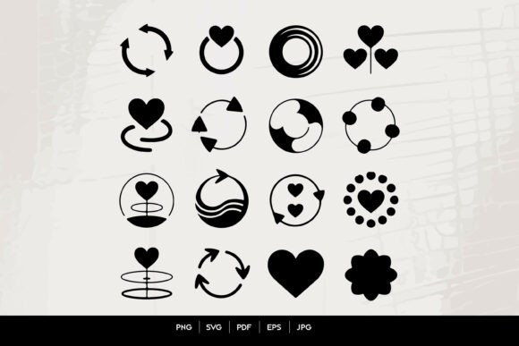 Download Love Cycle &amp; Connection Icons Set - Premium Resources